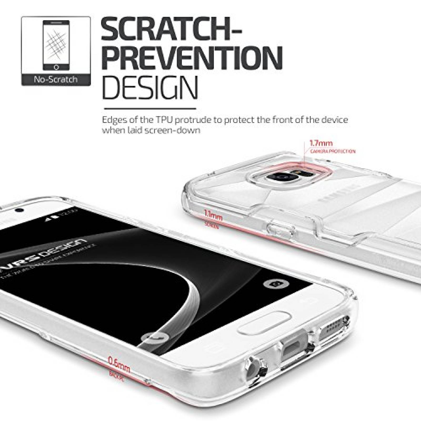 Funda Verus Galaxy S7 Case, VRS Design [Shine Guard][Tra Samsung S7