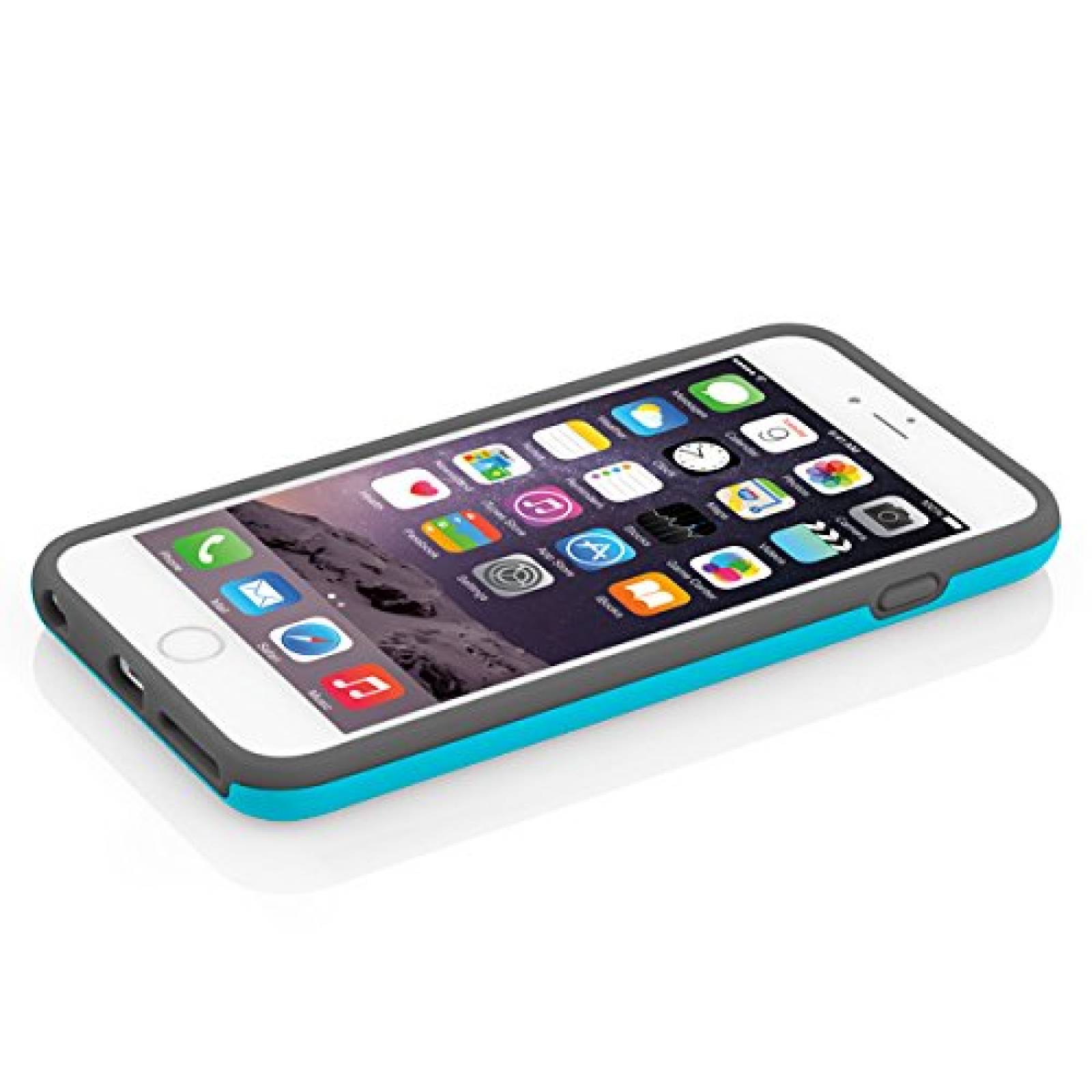 Funda Incipio iPhone 6S Plus Case, Stowaway [Kickstand][  Blue/Gray