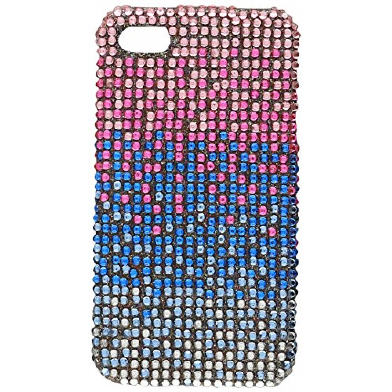 Funda Reiko DPC-IPHONE4S-33 Premium Durable Designed Sna  Pink/Blue