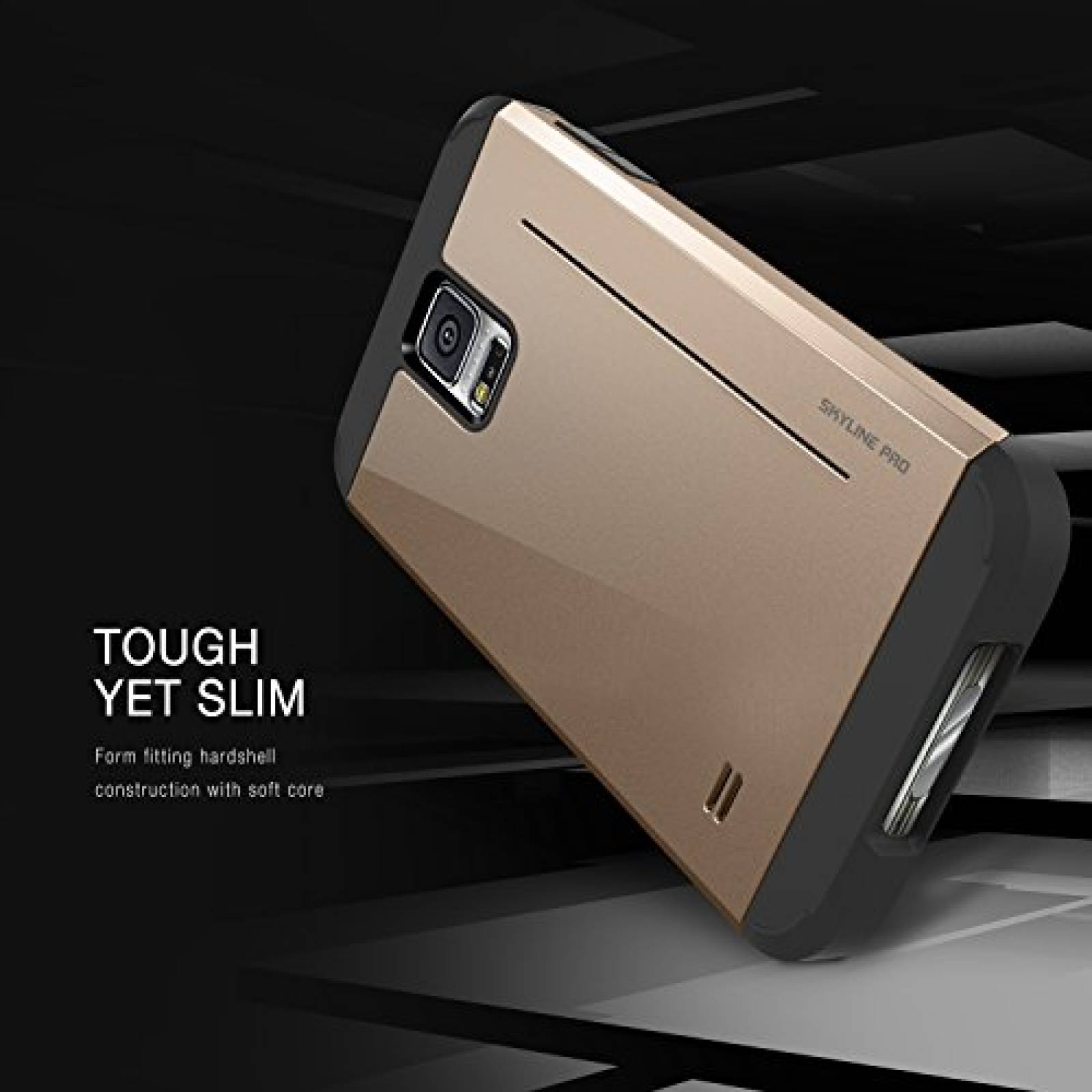 Funda Obliq Skyline Pro Carcasa para Galaxy S5 con Escud oble Capa)