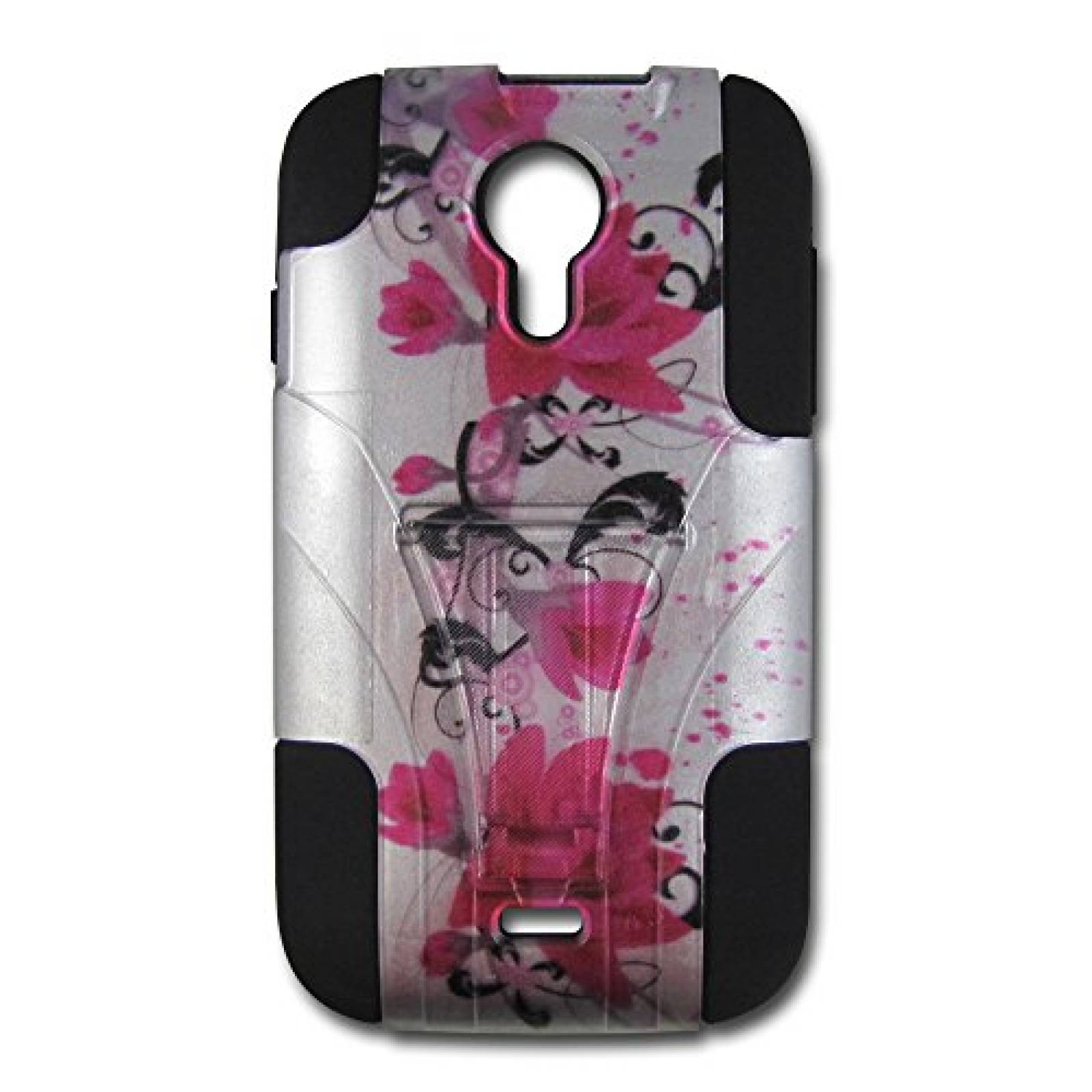 Funda Maxtron Hybrid Armor protector teléfono cubierta f ucena rosa