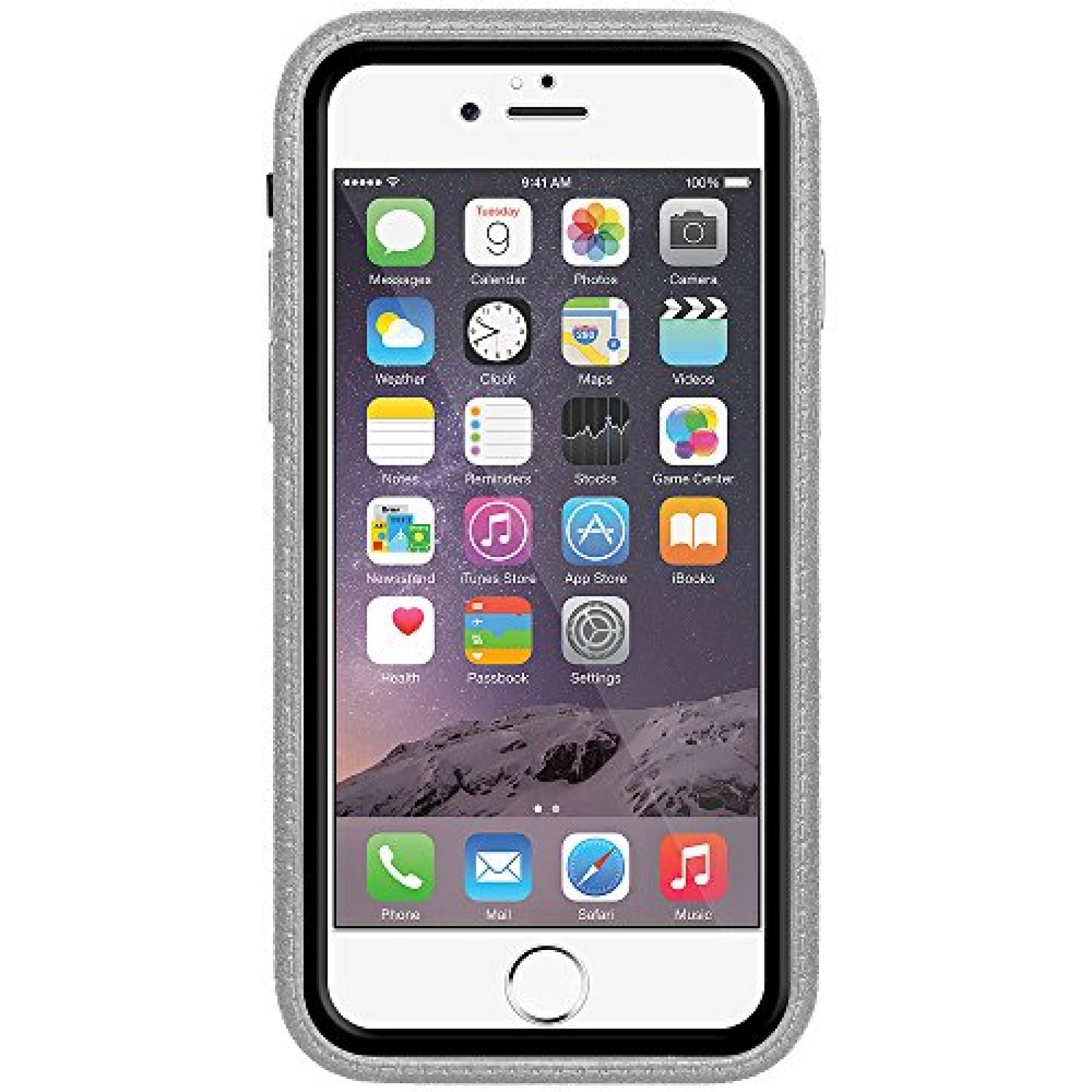 Funda Amzer Crusta Estuche resistente para iPhone 6/6S c  o dorado)