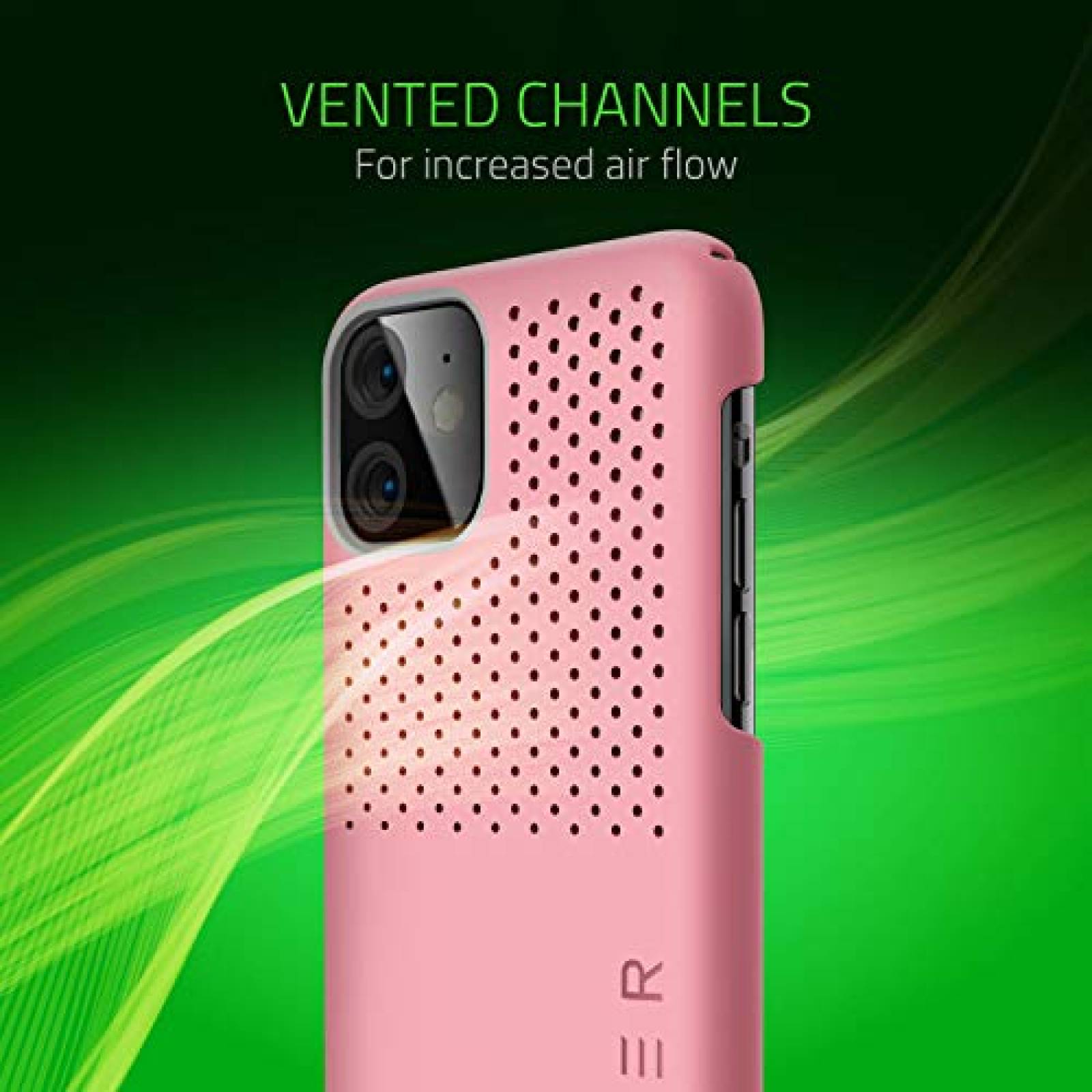 Funda Razer Arctech Slim para iPhone 11 Caso: Thermaphen uartz Rosa