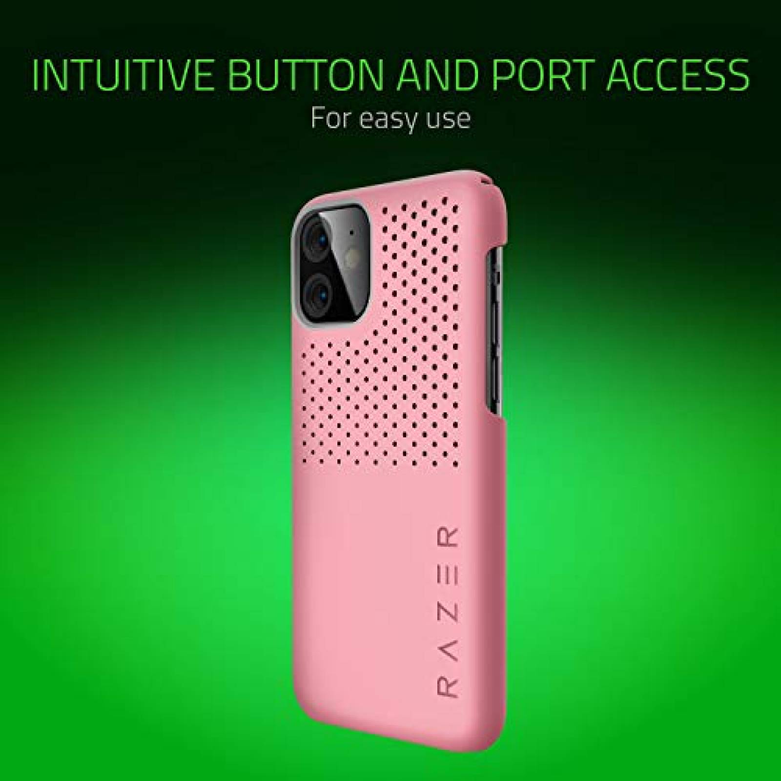 Funda Razer Arctech Slim para iPhone 11 Caso: Thermaphen uartz Rosa