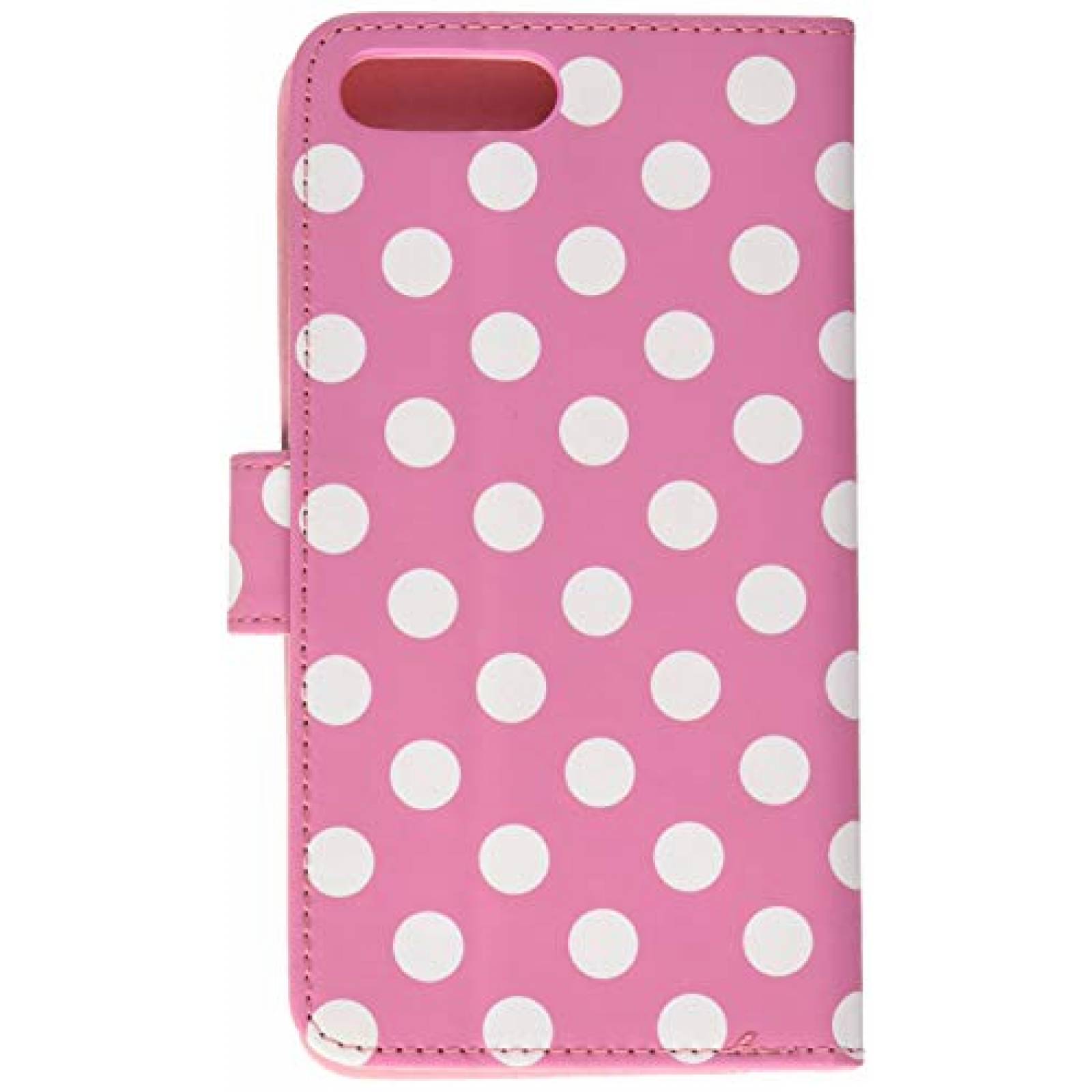 Funda i-Blason iPhone 7 Plus Case, Leather [Wallet Case] (Dal-Pink)