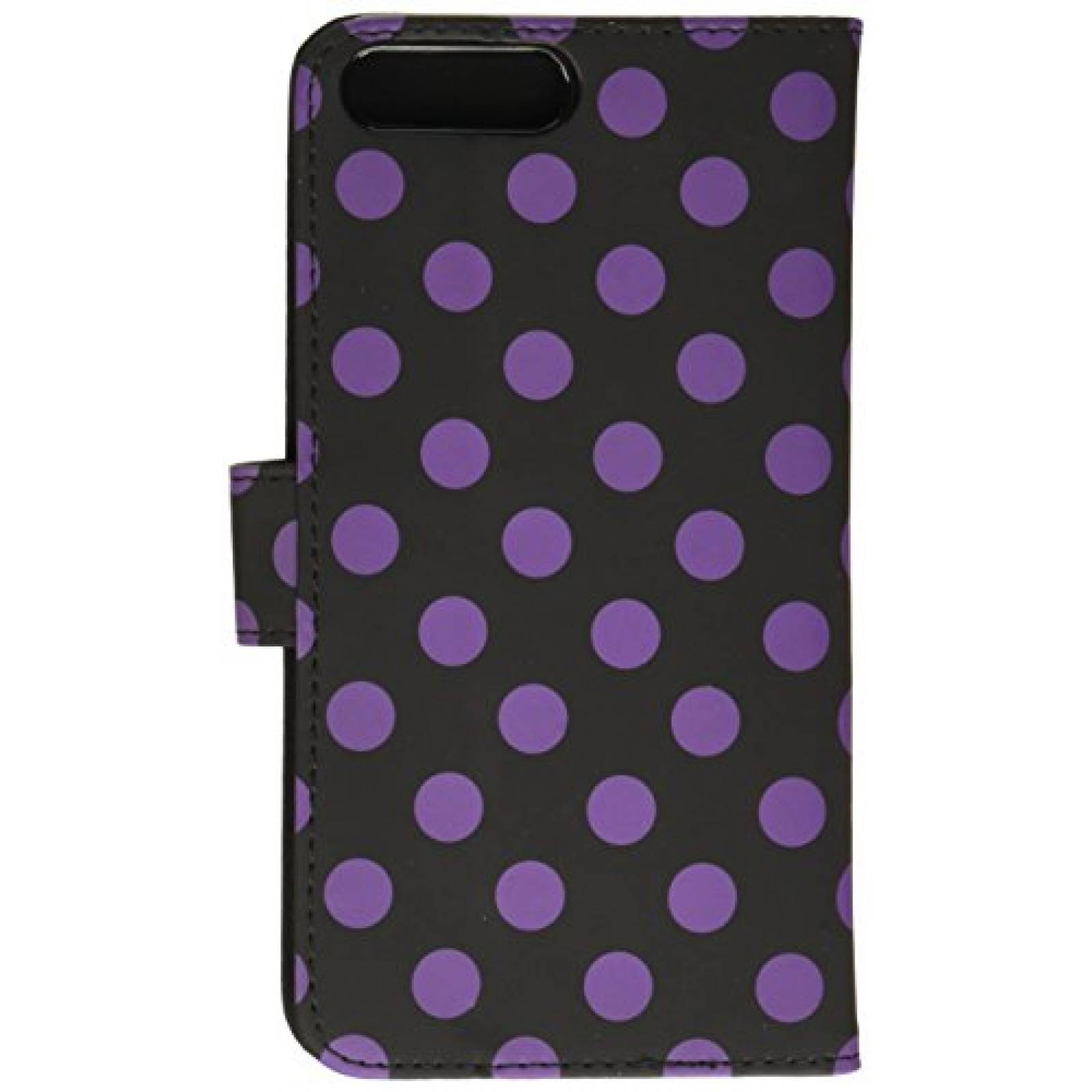 Funda i-Blason iPhone 7 Plus Case, Leather [Wallet Case] al-Purple)