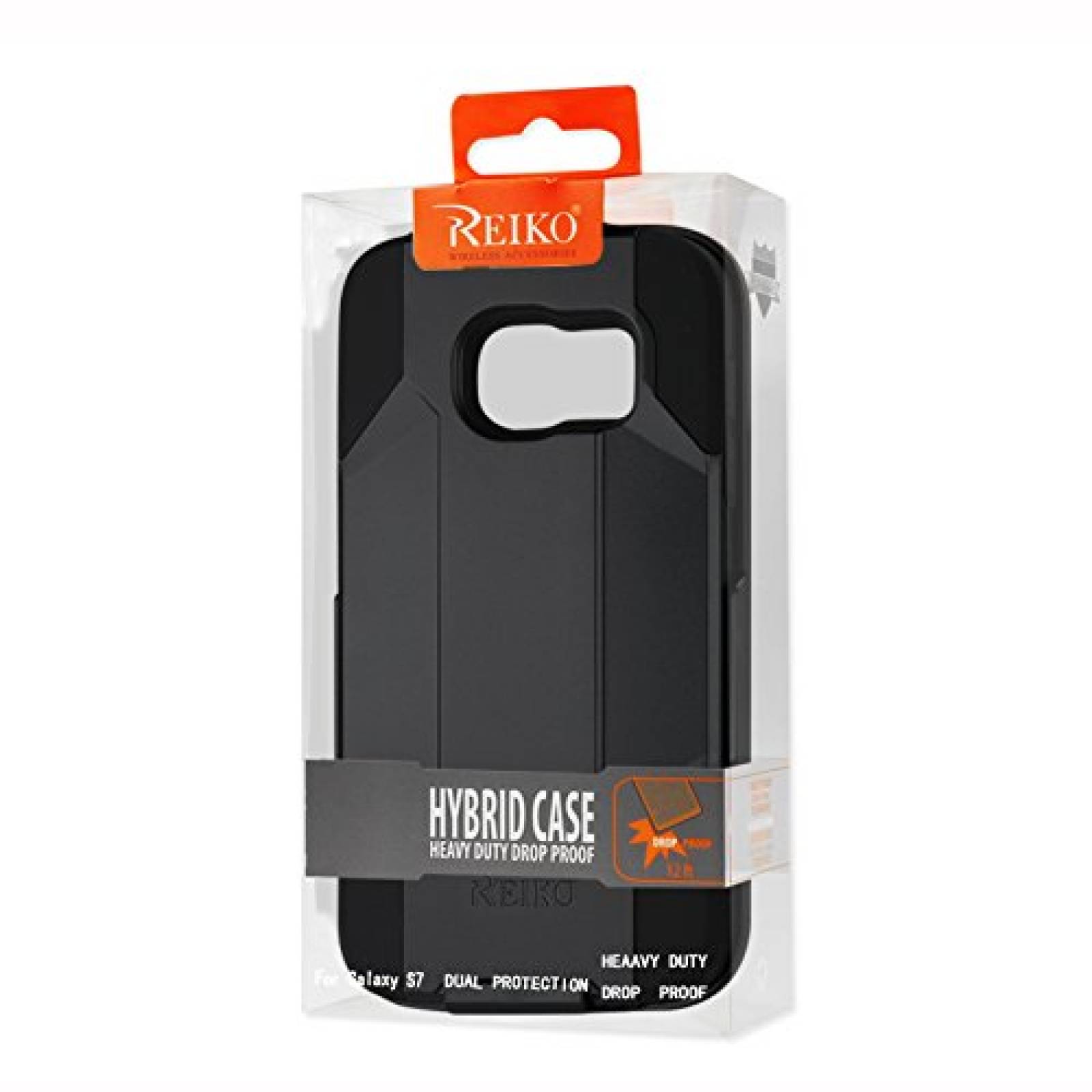 Funda Reiko Samsung Galaxy S7 Hybrid Heavy Duty Holster  ng - Black