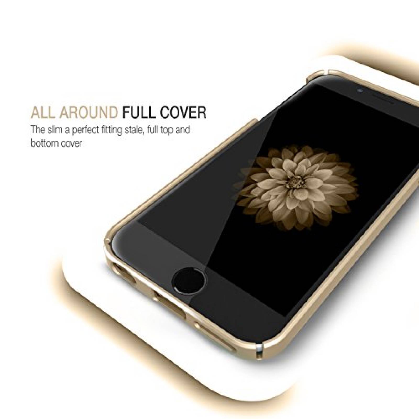 Funda Obliq iPhone 6S Case, [Slim Meta][Champagne Gold]  e 6 (2014)
