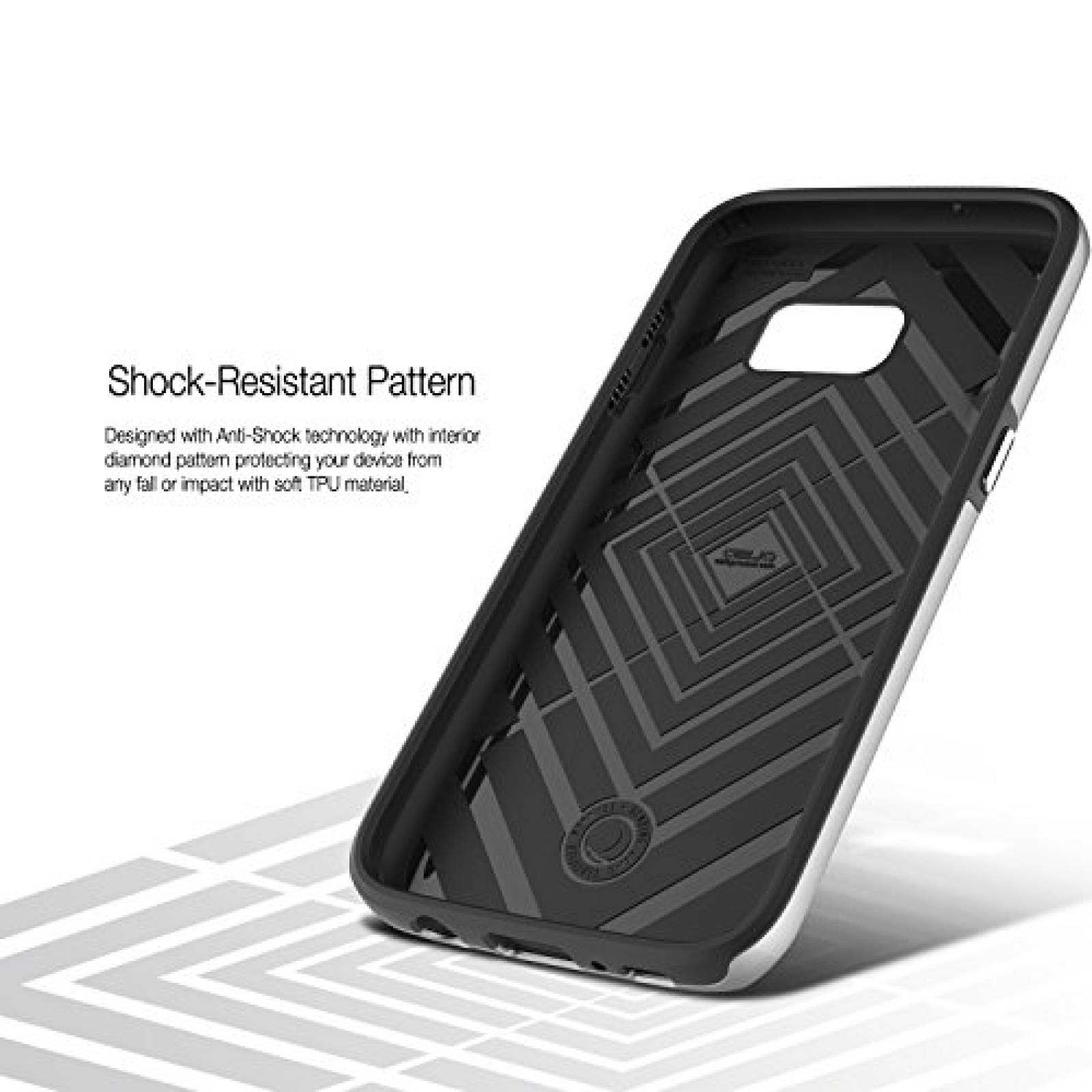 Funda Obliq Slim Meta Funda para Galaxy S7 , delgado, pr o satinado