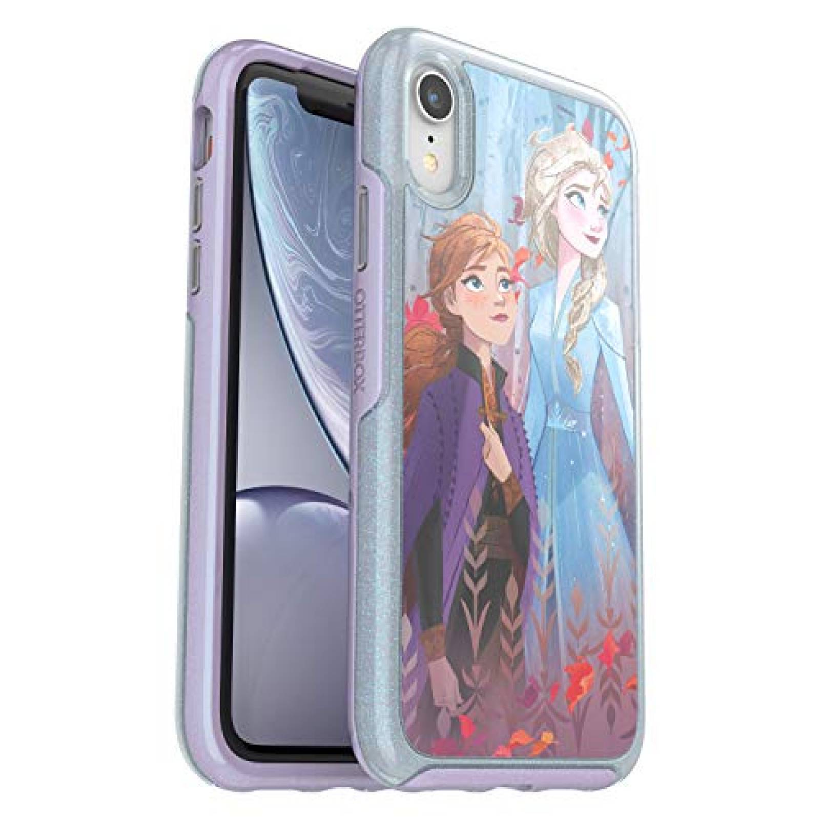 Funda Otterbox Symmetry Clear Series Case for iPhone XR Frozen 2