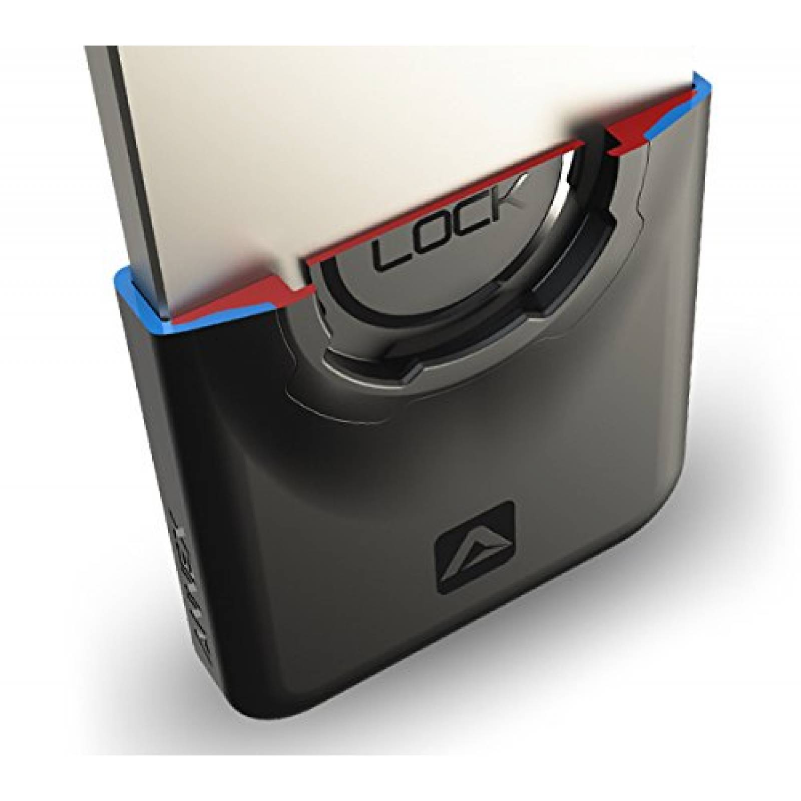 Funda Annex Quad Lock Case with Impact Absorbing Materia  S5, Black