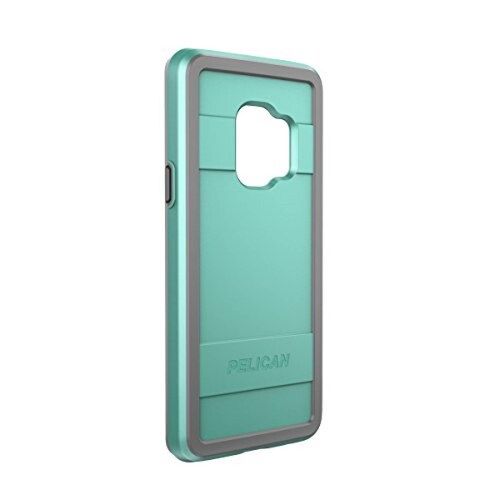 Funda Pelican Samsung Galaxy S9 - Carcasa Protectora par Aqua/Grey)