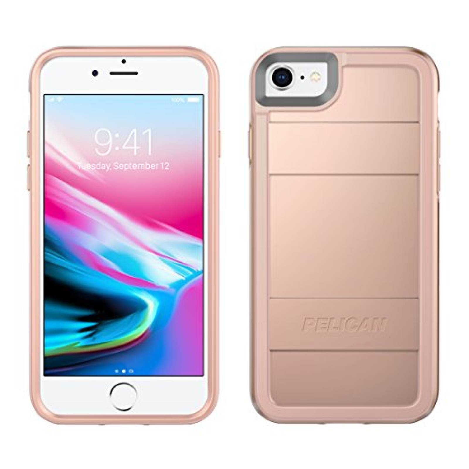 Funda Pelican iPhone 8 Case | Protector Case - fits iPho Rose Gold)