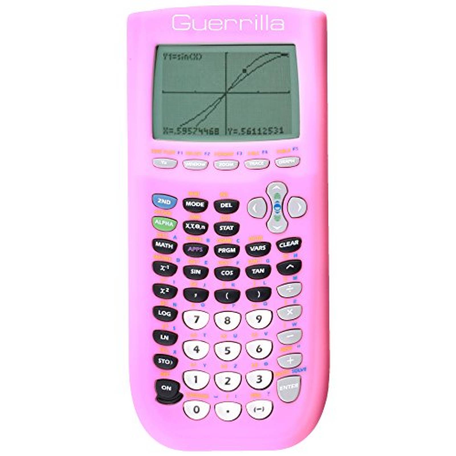 Funda Guerrilla Silicone Case for Texas Instruments TI-8 ator, Pink