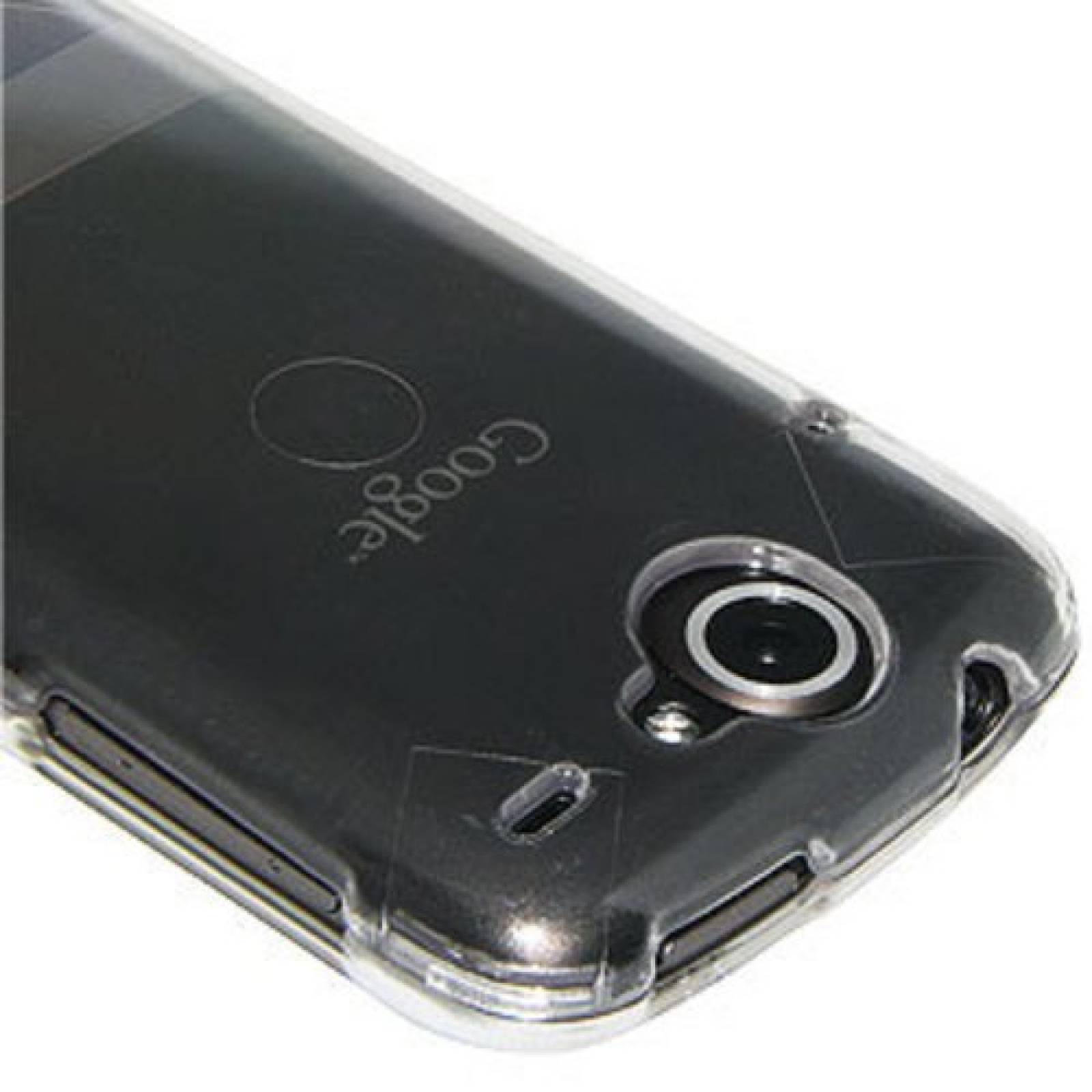 Funda Amzer Snap-On Crystal Hard Case for Google Nexus O ne - Clear