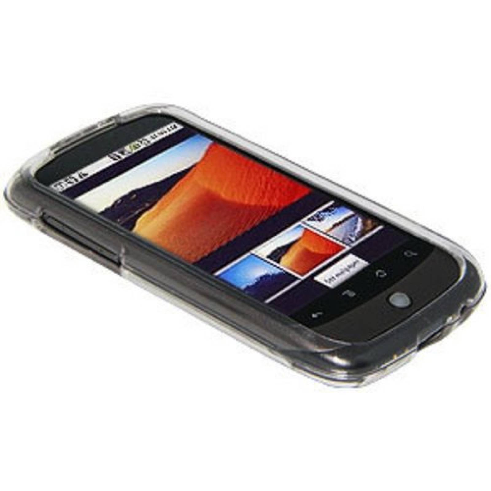 Funda Amzer Snap-On Crystal Hard Case for Google Nexus O ne - Clear