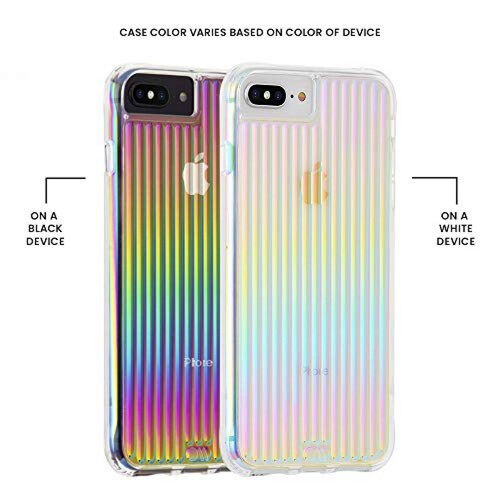Funda Case-Mate - iPhone 8 Case - Tough Groove - Texture Iridescent