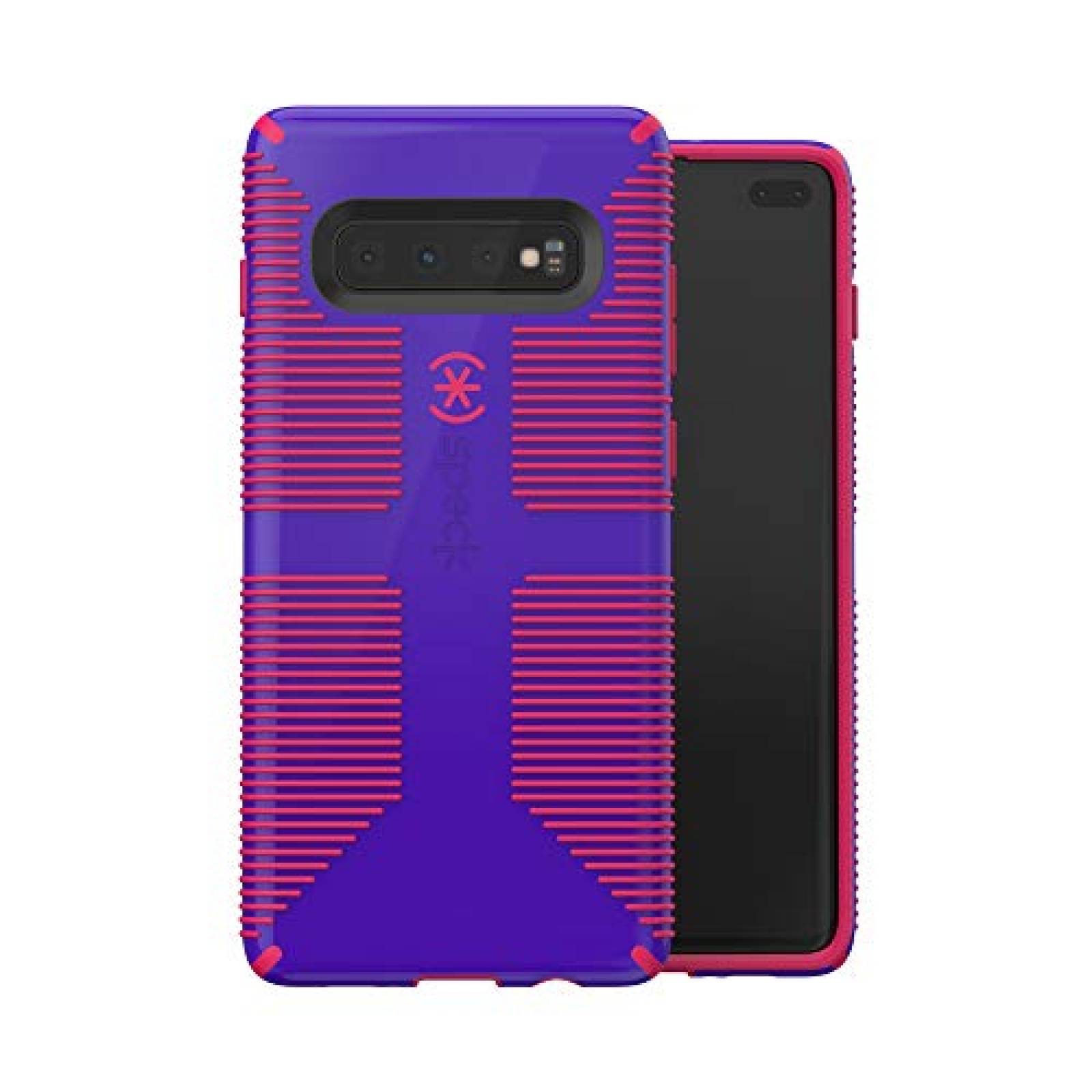 Funda Speck Products CandyShell Grip - Funda para Samsun ado y Rojo