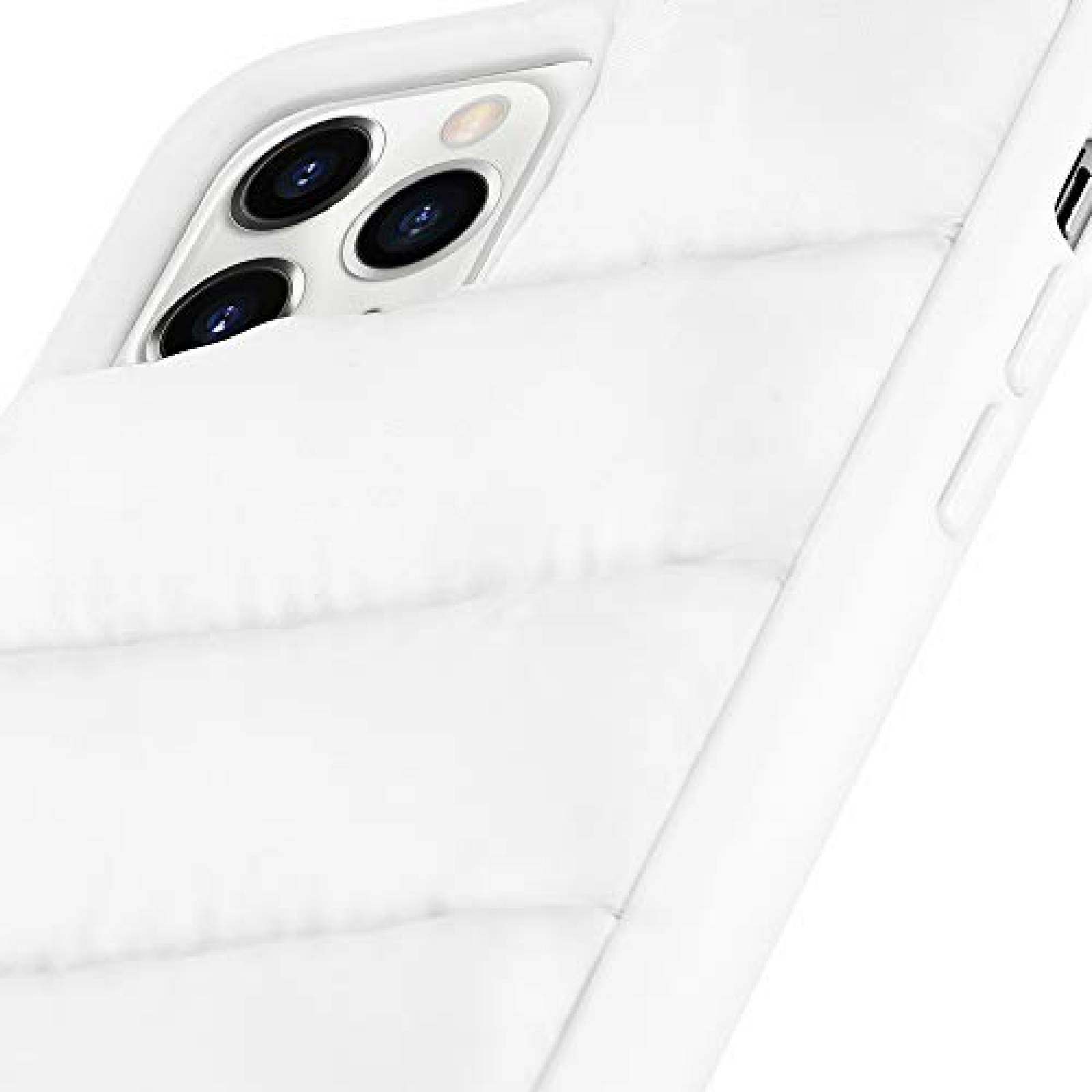 Funda Case-Mate, Iphone 11 Pro Case, Puffer, Soft Touch  .8, Blanco