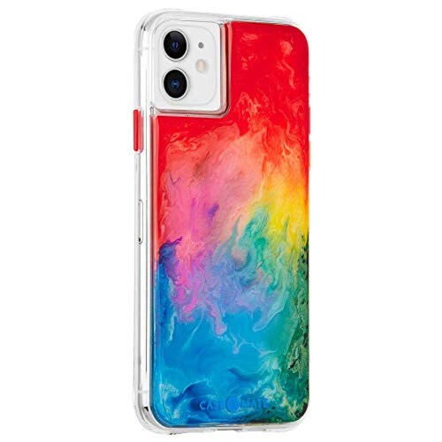 Funda Case-Mate - iPhone 11 Case - Tough Watercolor - Re bow Splash