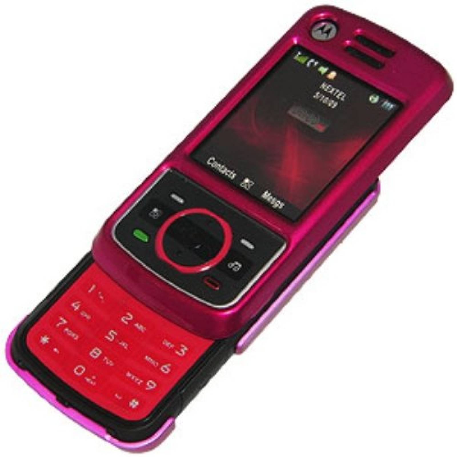 Funda Amzer Snap-on Crystal  Carcasa rígida para Nextel  iente Rosa