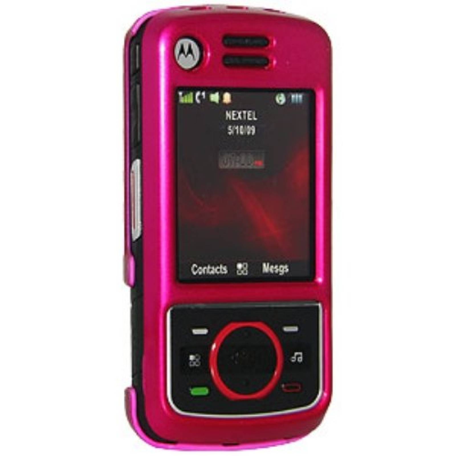 Funda Amzer Snap-on Crystal  Carcasa rígida para Nextel  iente Rosa