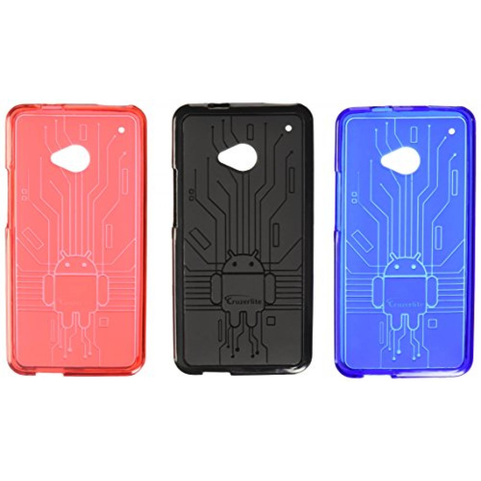 Funda Cruzerlite Caso Bugdroid Circuito Los Bloques de 3 ro/Naranja