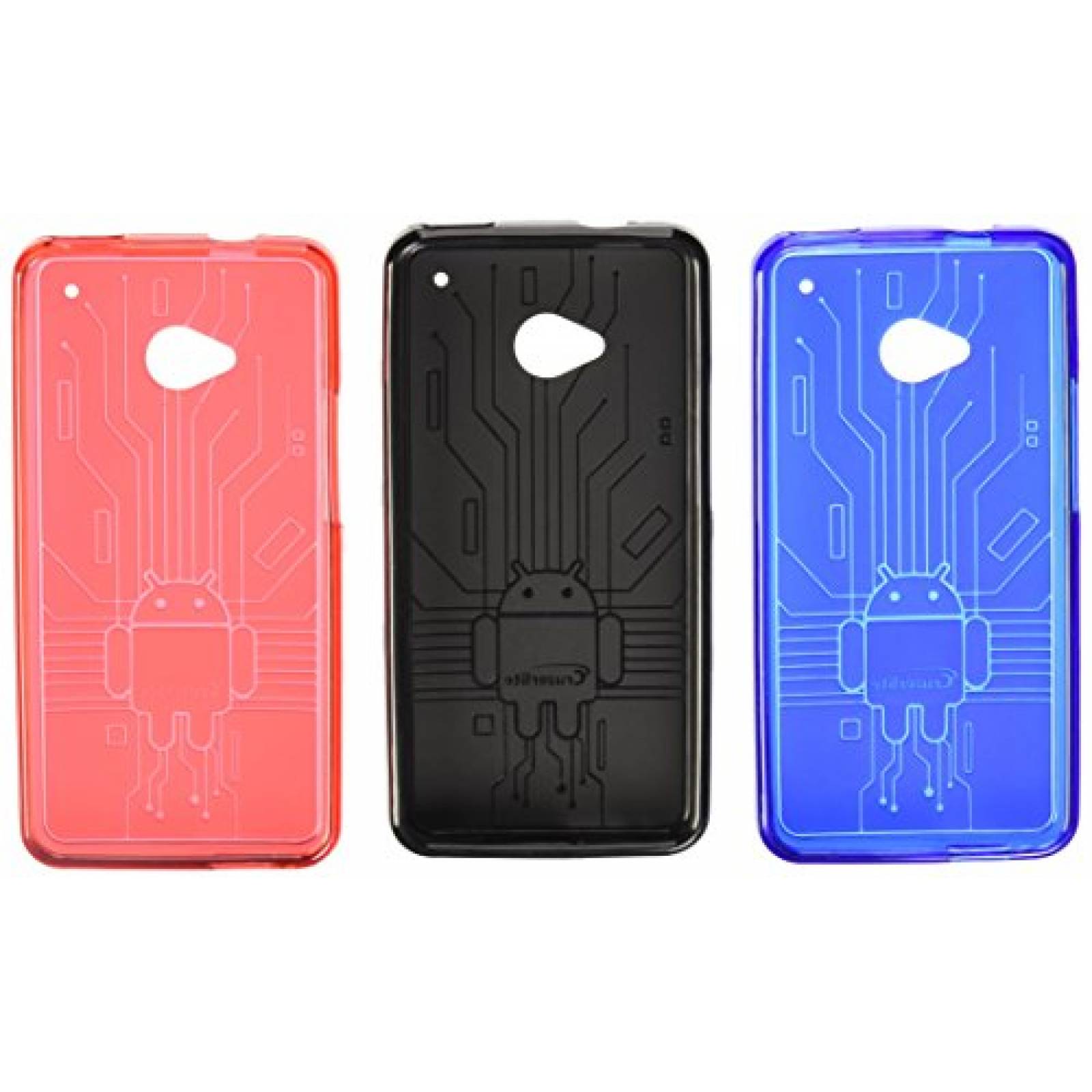 Funda Cruzerlite Caso Bugdroid Circuito Los Bloques de 3 ro/Naranja
