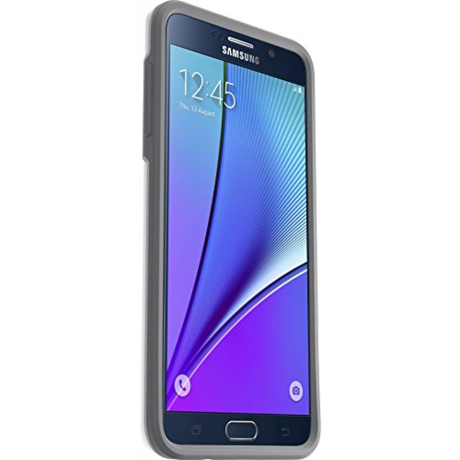 Funda Otterbox Symmetry Funda para Samsung Note 5, XXX- etal Gris)