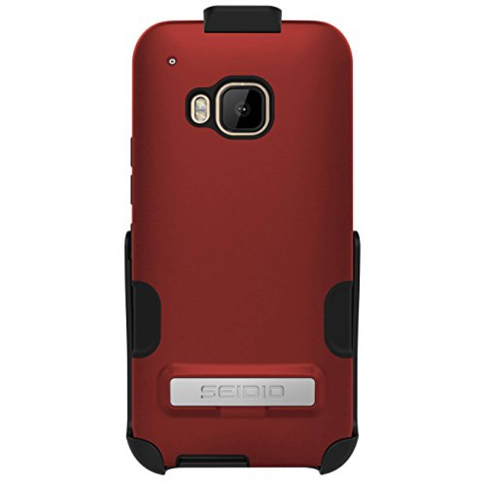 Funda Seidio Dilex Pro Case with Metal Kickstand and Hol Garnet Red
