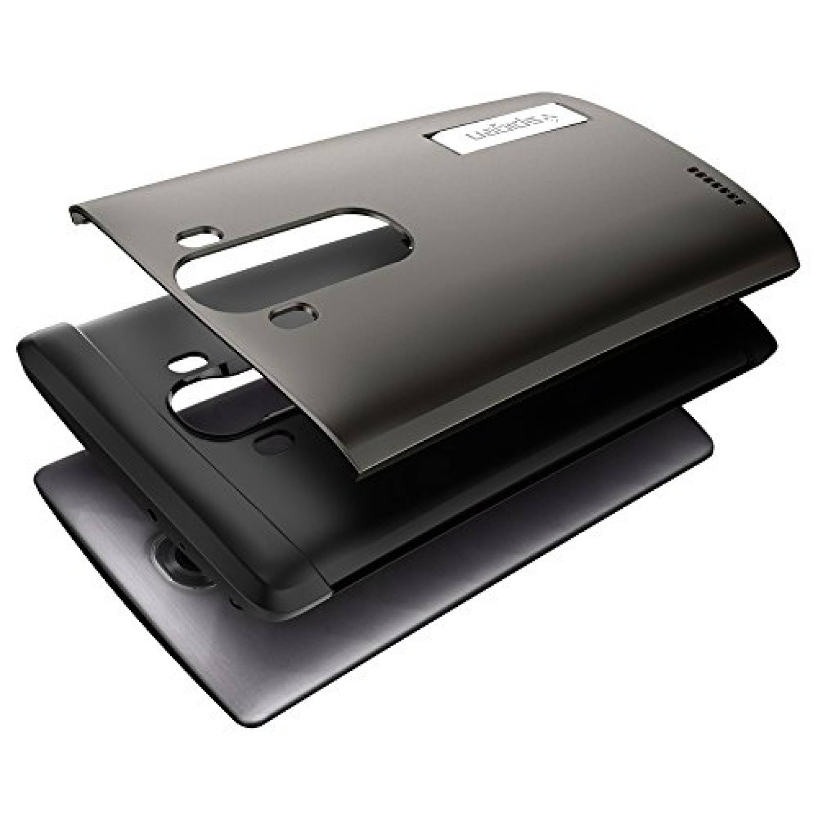 Funda Spigen Funda para LG G4, Slim Armor, con Air Cushi s Metálico