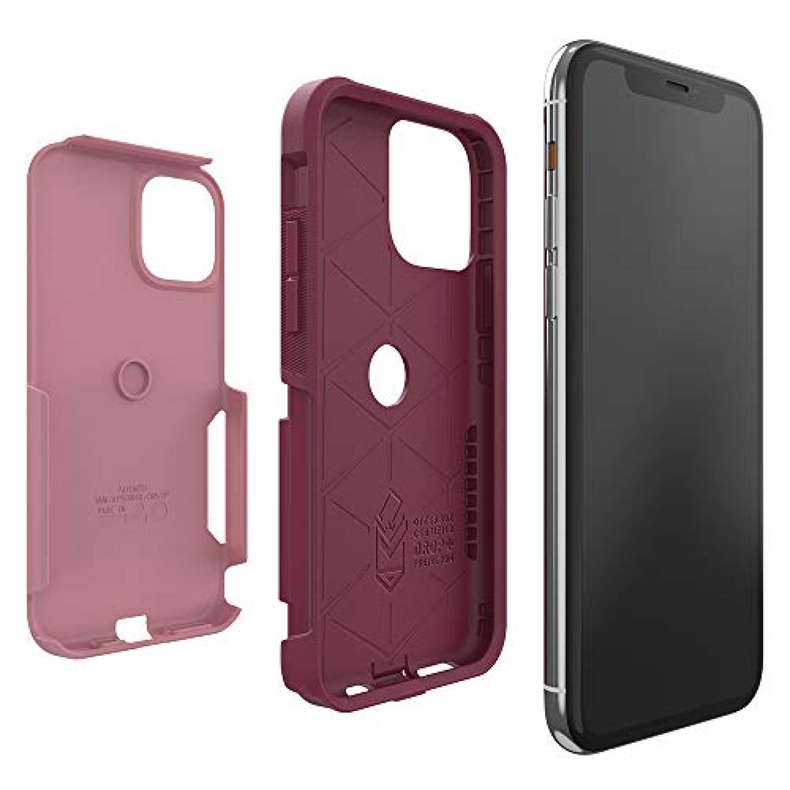 Funda Otterbox Commuter Series Case for iPhone 11 Pro -  /Red Plum)