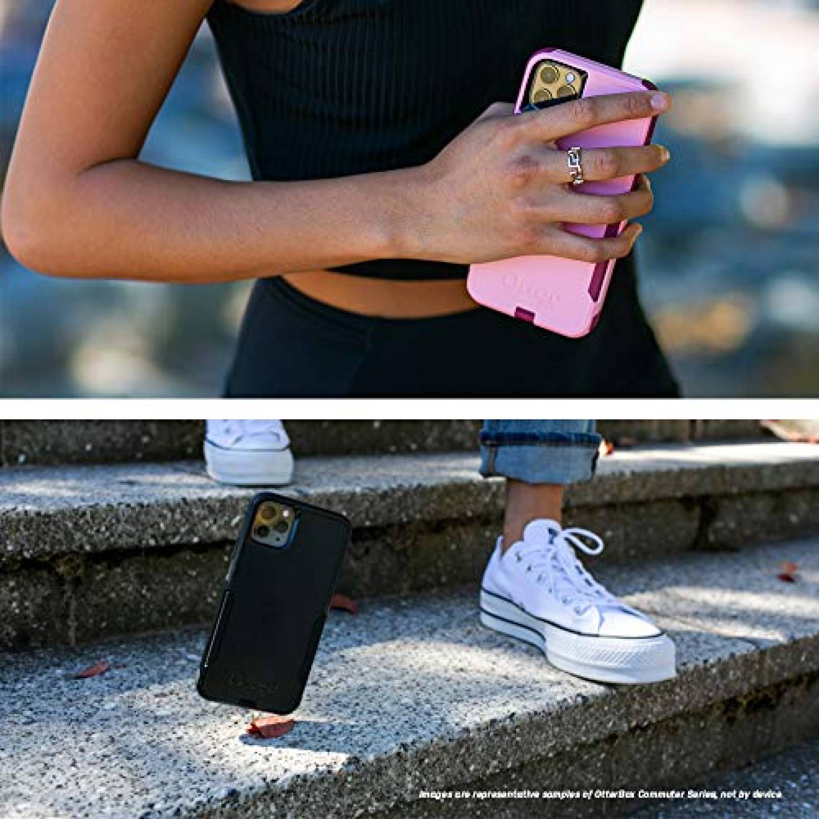 Funda Otterbox Commuter Series Case for iPhone 11 Pro -  /Red Plum)