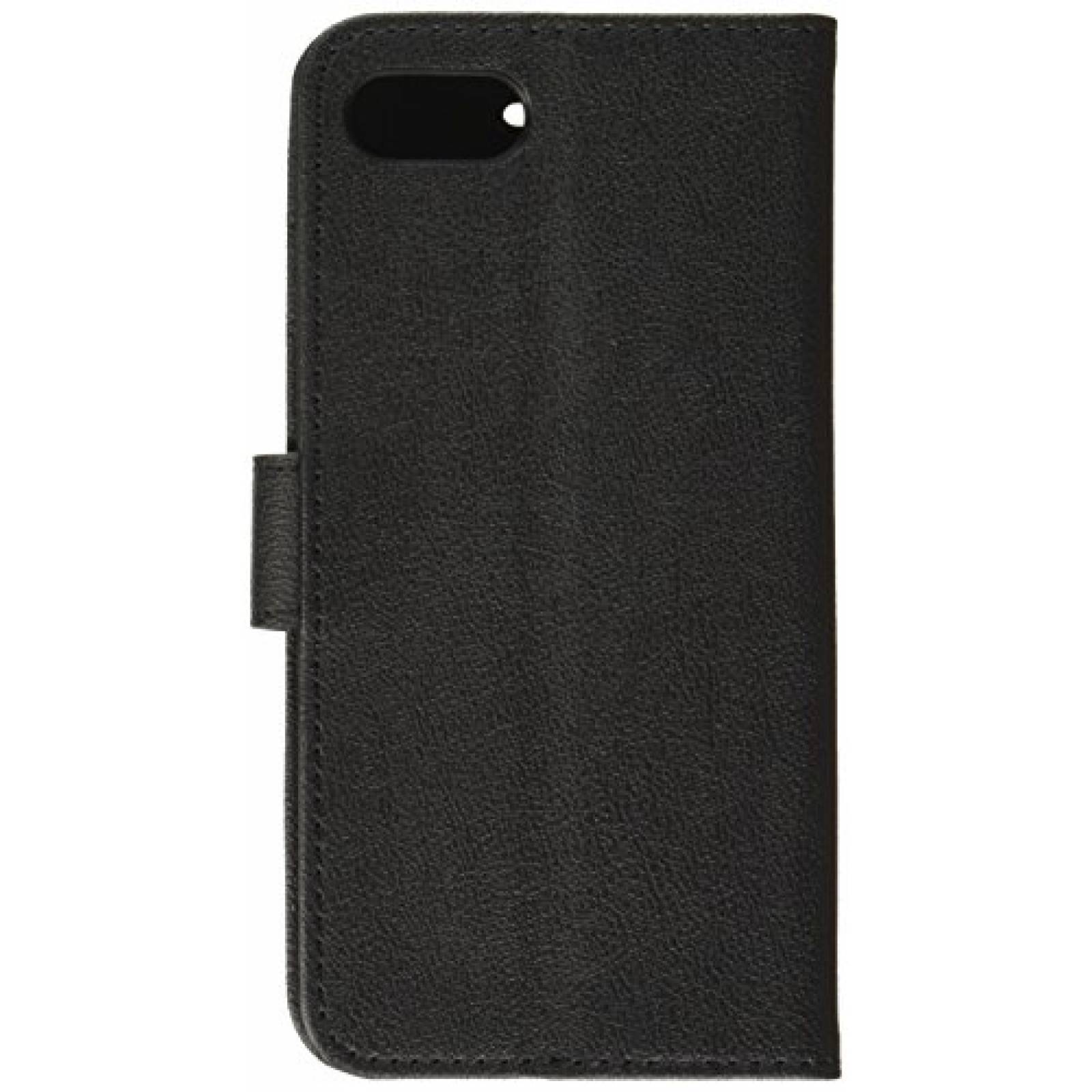 Funda BUDDIBOX iPhone 7 Case, [Wallet Case] Premium PU L ne (Black)