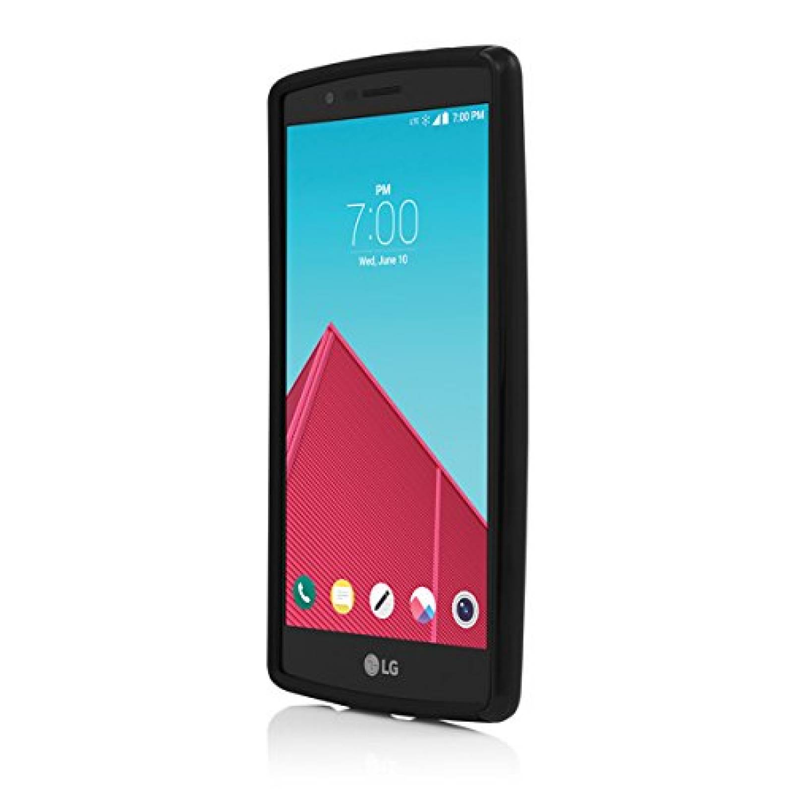 Funda Incipio LG G4 Case, [Shock Absorbing Carbon Fiber] lack/Black