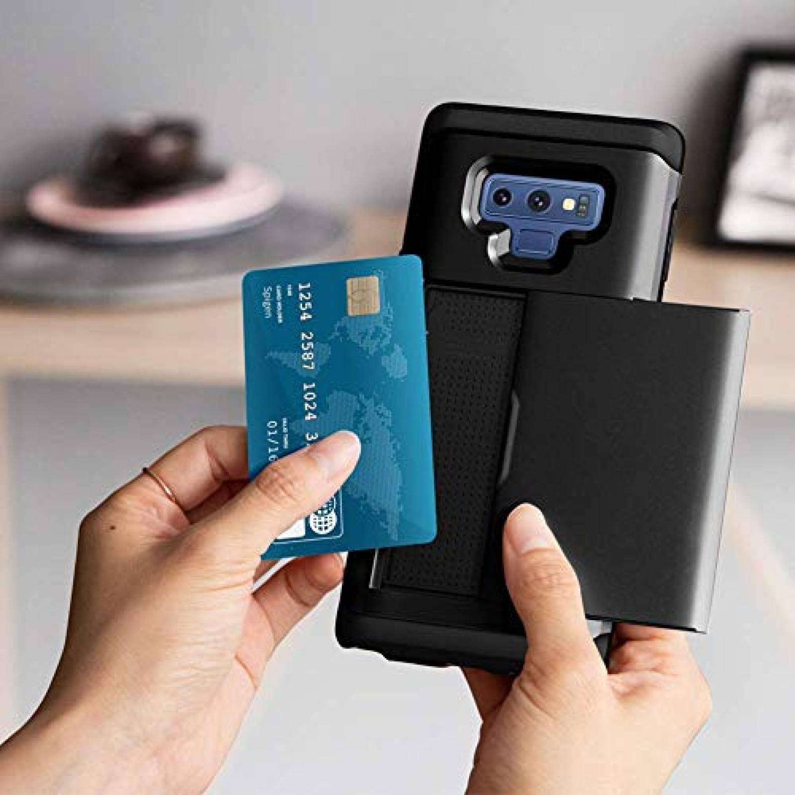 Funda Verus Ranura para Tarjeta Samsung Galaxy Note 4 Da o champaña