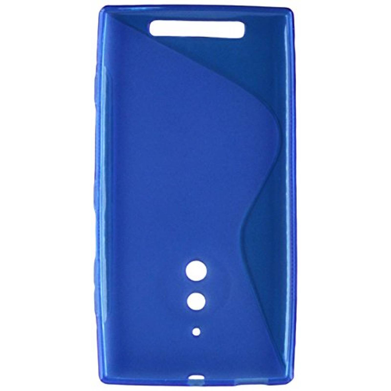 Funda JUJEO Streamline S-Curve Jelly TPU Case for Nokia  ing - Blue