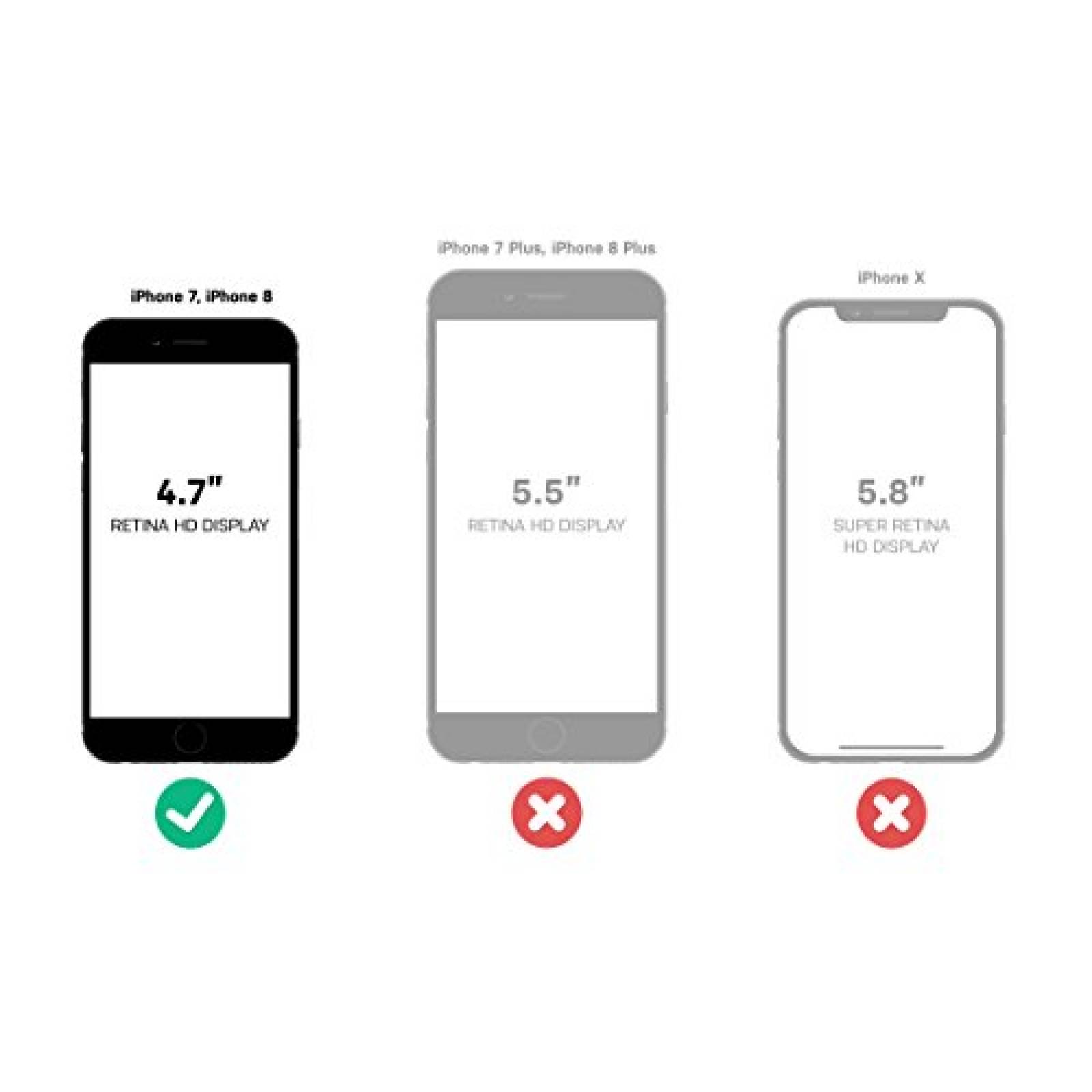 Funda OtterBox DEFENDER SERIES protector para iPhone 8 & con azul )