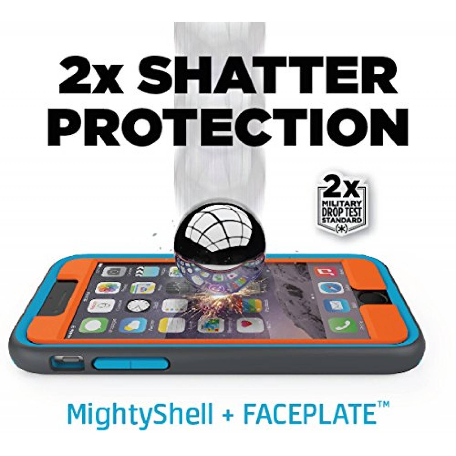Funda Speck Products Mighty Shell con Estuche de Placa F de Fábrica