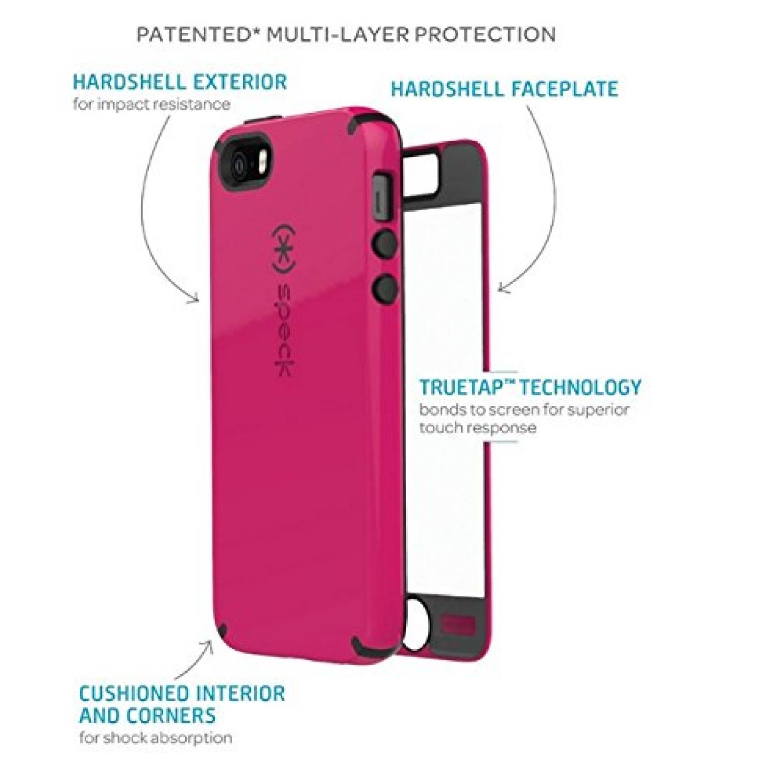 Funda Speck Products Mighty Shell con Estuche de Placa F de Fábrica