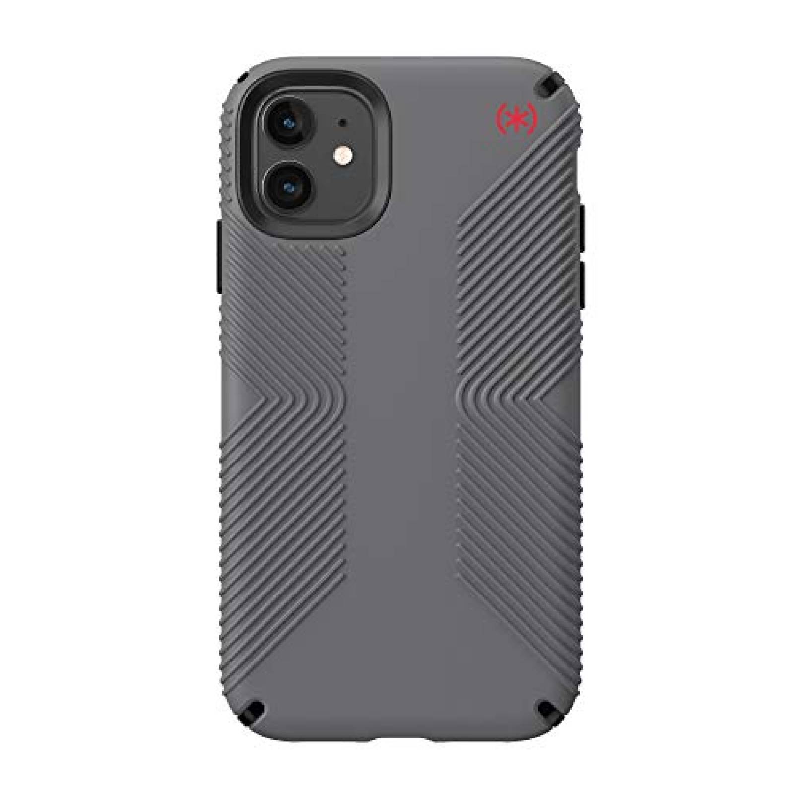 Funda Speck Products Presidio2 - Funda para iPhone 11, C Negro/Rojo