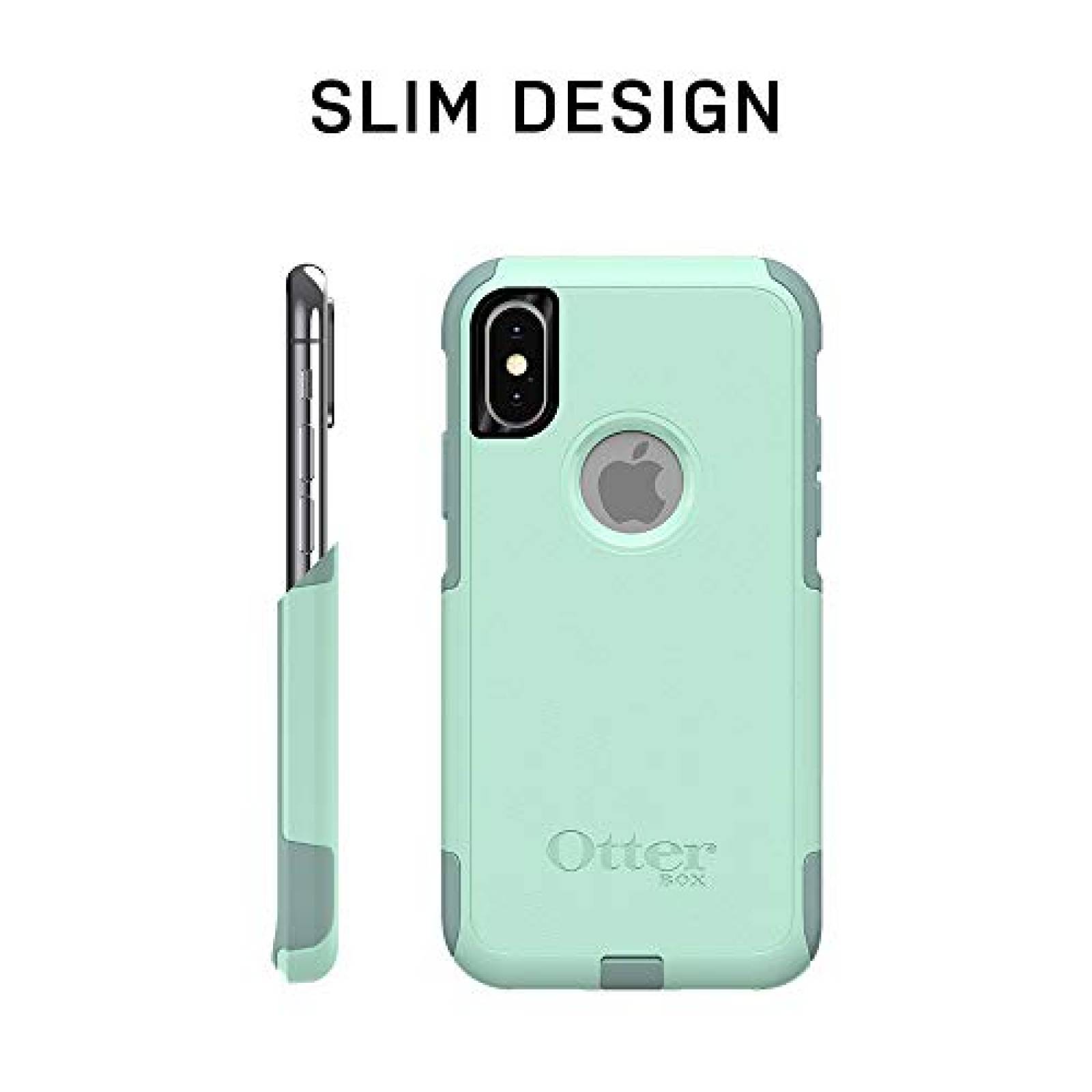 Funda OtterBox COMMUTER SERIES para iPhone X - Empaque R sa oscuro)