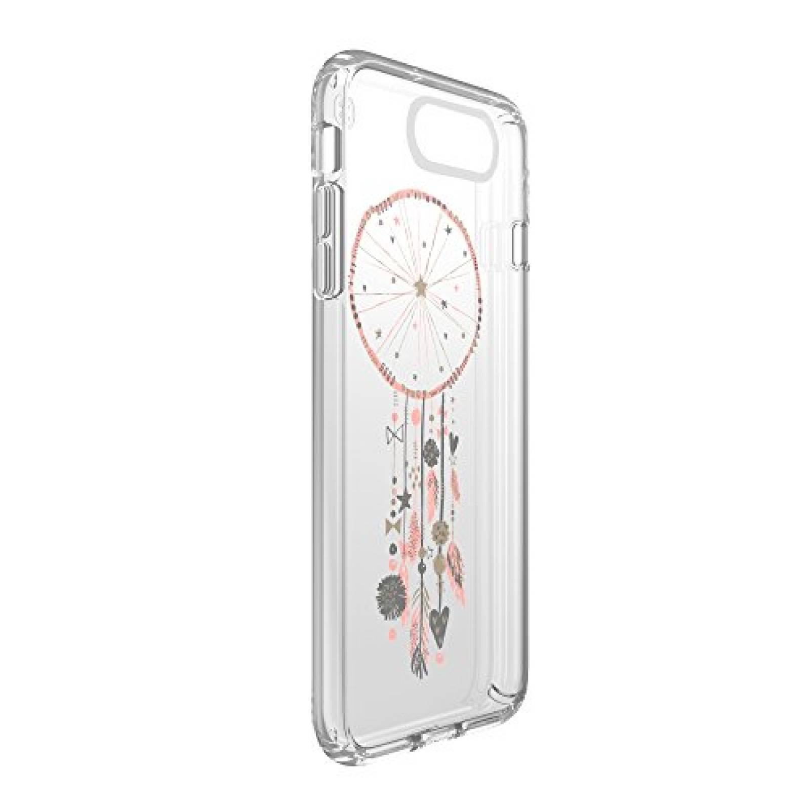 Funda Speck Products Presidio Clear+ Print Cell Phone Ca Gold/Clear