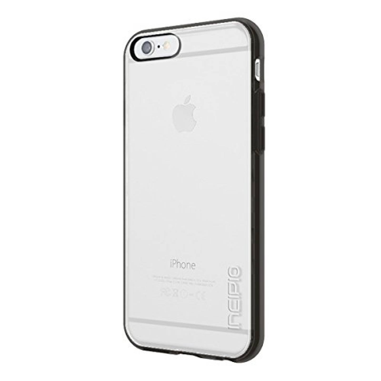 Funda Incipio iPhone 6/6s Case, [Impact Absorbing][Clear lear/Black