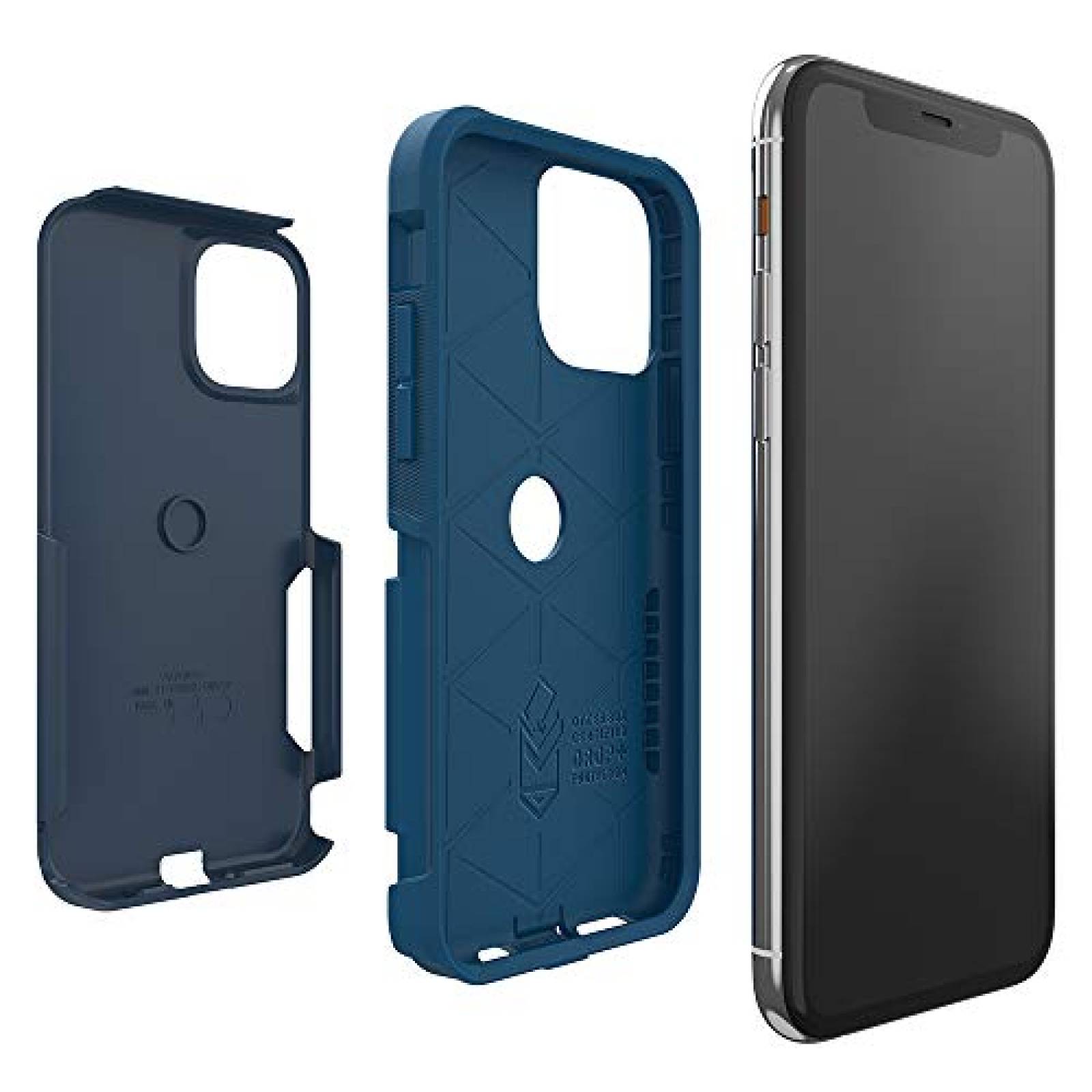 Funda Otterbox Commuter Series Case for iPhone 11 Pro MAX - Bespoke Way (Blazer Blue/Stormy Seas Blue)