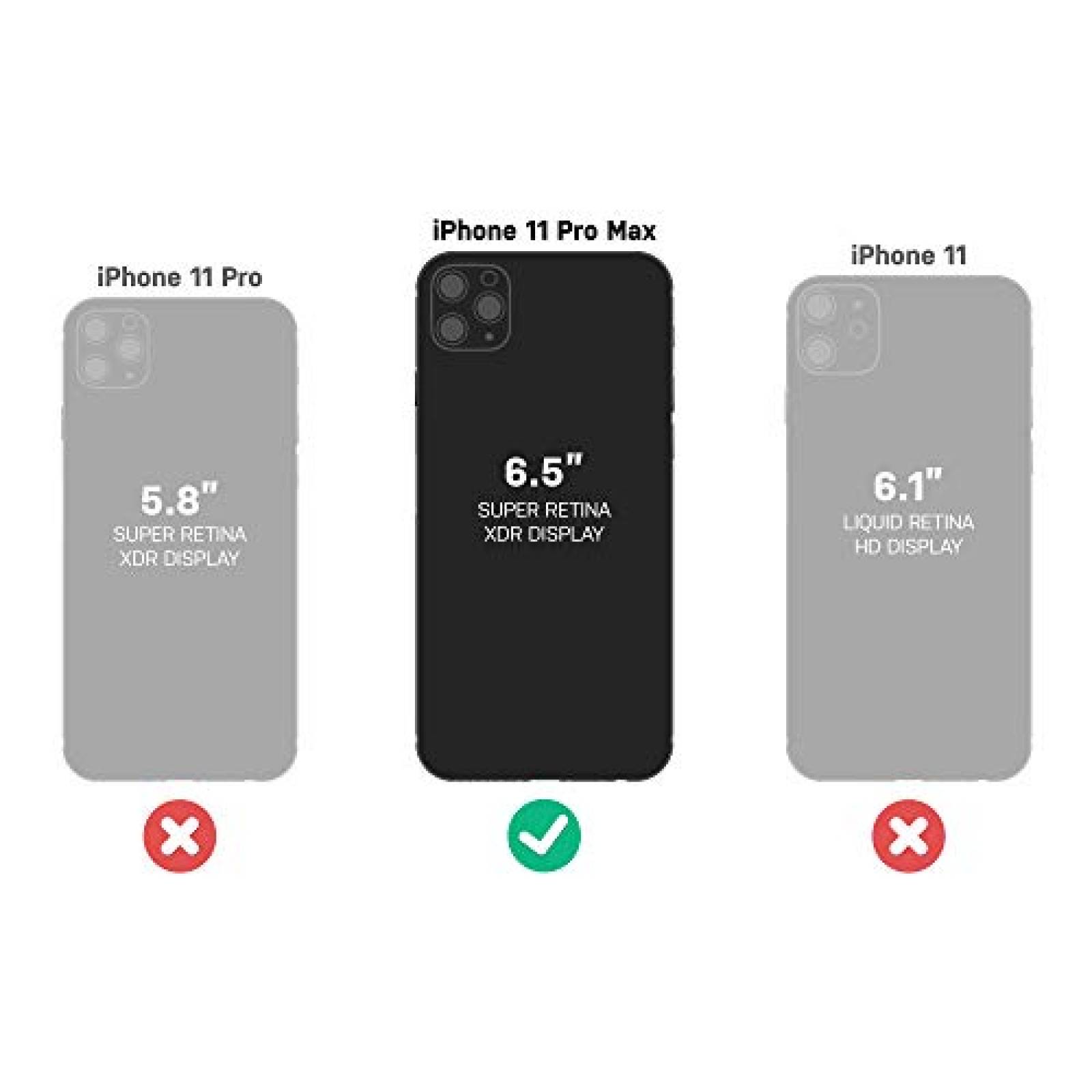 Funda Otterbox Commuter Series Case for iPhone 11 Pro MAX - Bespoke Way (Blazer Blue/Stormy Seas Blue)