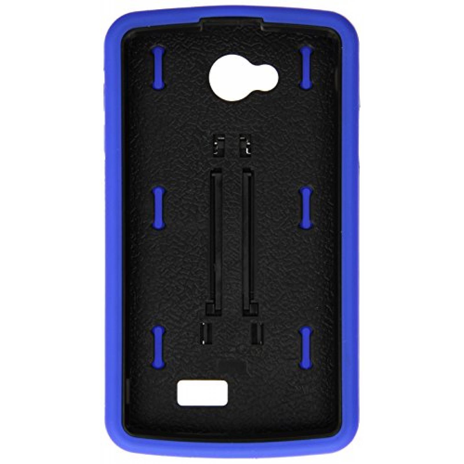 Funda Placa Frontal Armadura Celular para LG Optimus F60 on Soporte