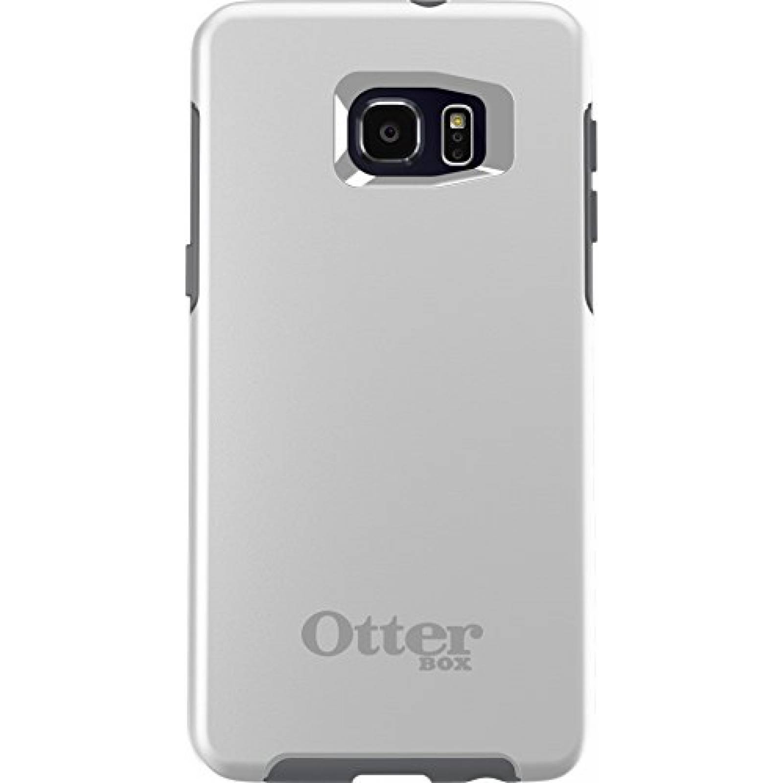 Funda Otterbox Symmetry Estuche para Samsung Galaxy S6 E etal Gris)