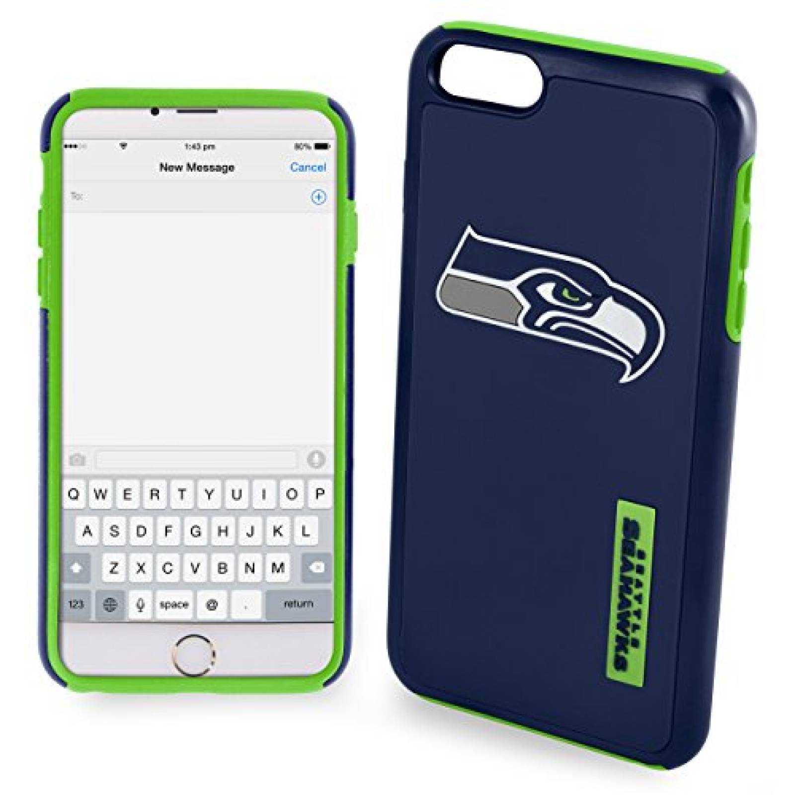 Funda Forever Collectibles - Funda para iPhone 6 Plus / e Foco NFL