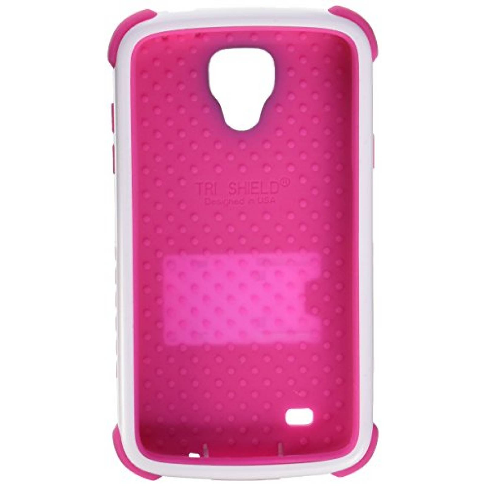 Funda BEYOND CELL Samsung Galaxy S4 Active i9252/i537 Tr White/Pink